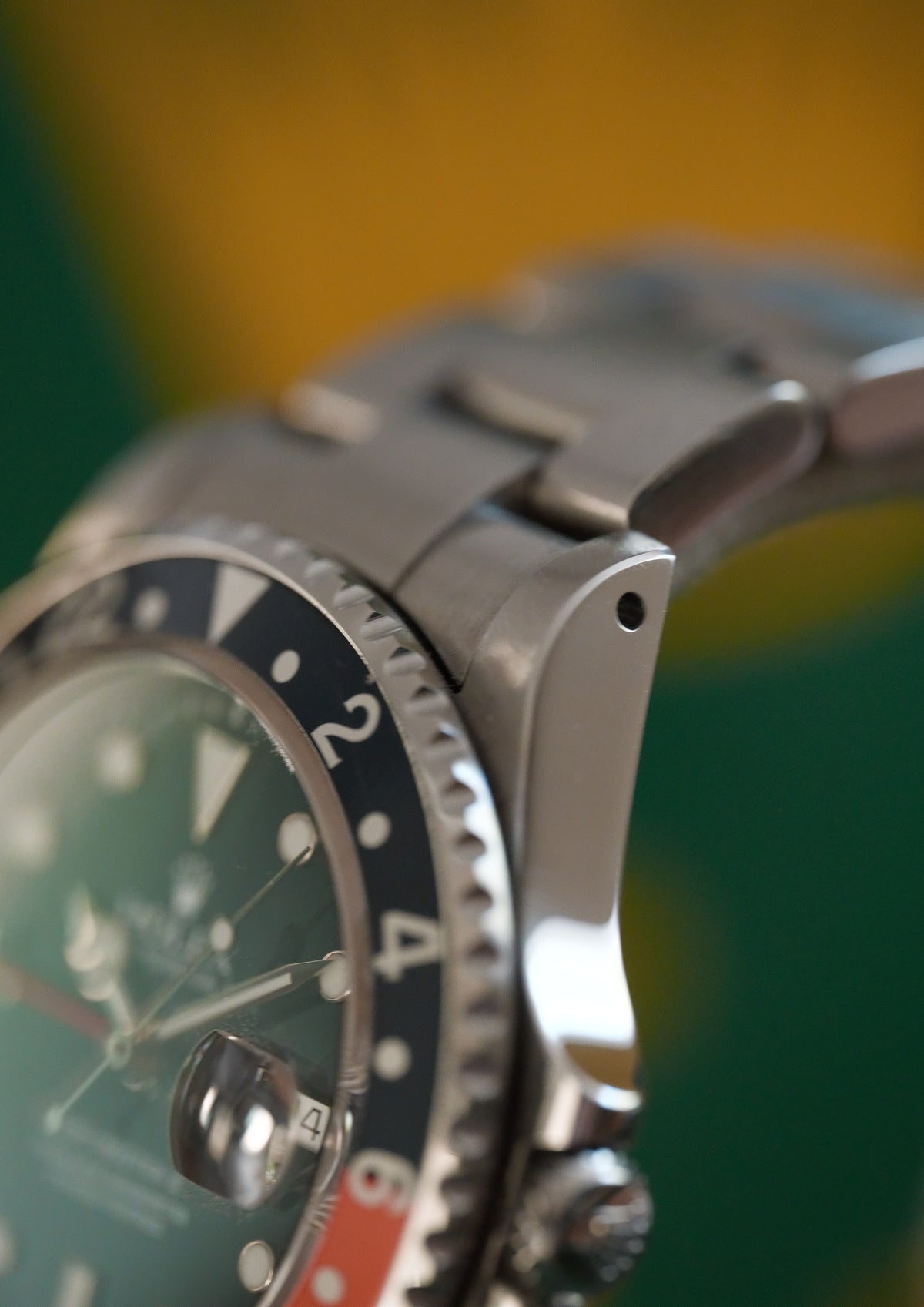 ROLEX GMT-MASTER II 16710 « COKE » — 2002 — BOX & PAPERS
