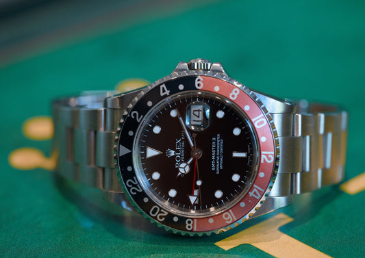 ROLEX GMT-MASTER II 16710 « COKE » — 2002 — BOX & PAPERS