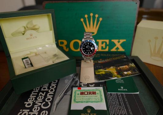 Rolex GMT-Master II 16710 Pepsi Full Set – Série F 2005