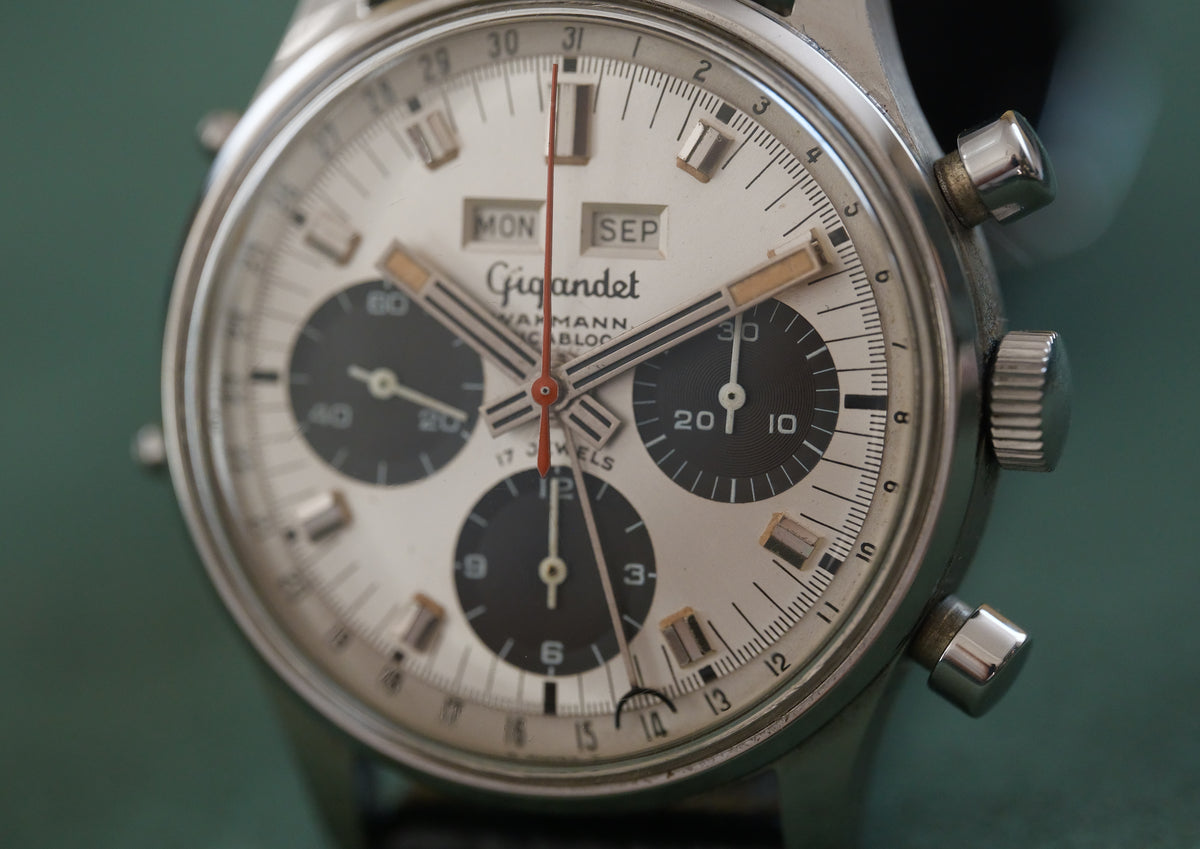 Gigandet × Wakmann — Datocomax Triple Date Chronograph — Valjoux 723 — 1960s