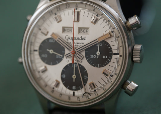 Gigandet × Wakmann — Datocomax Triple Date Chronograph — Valjoux 723 — 1960s