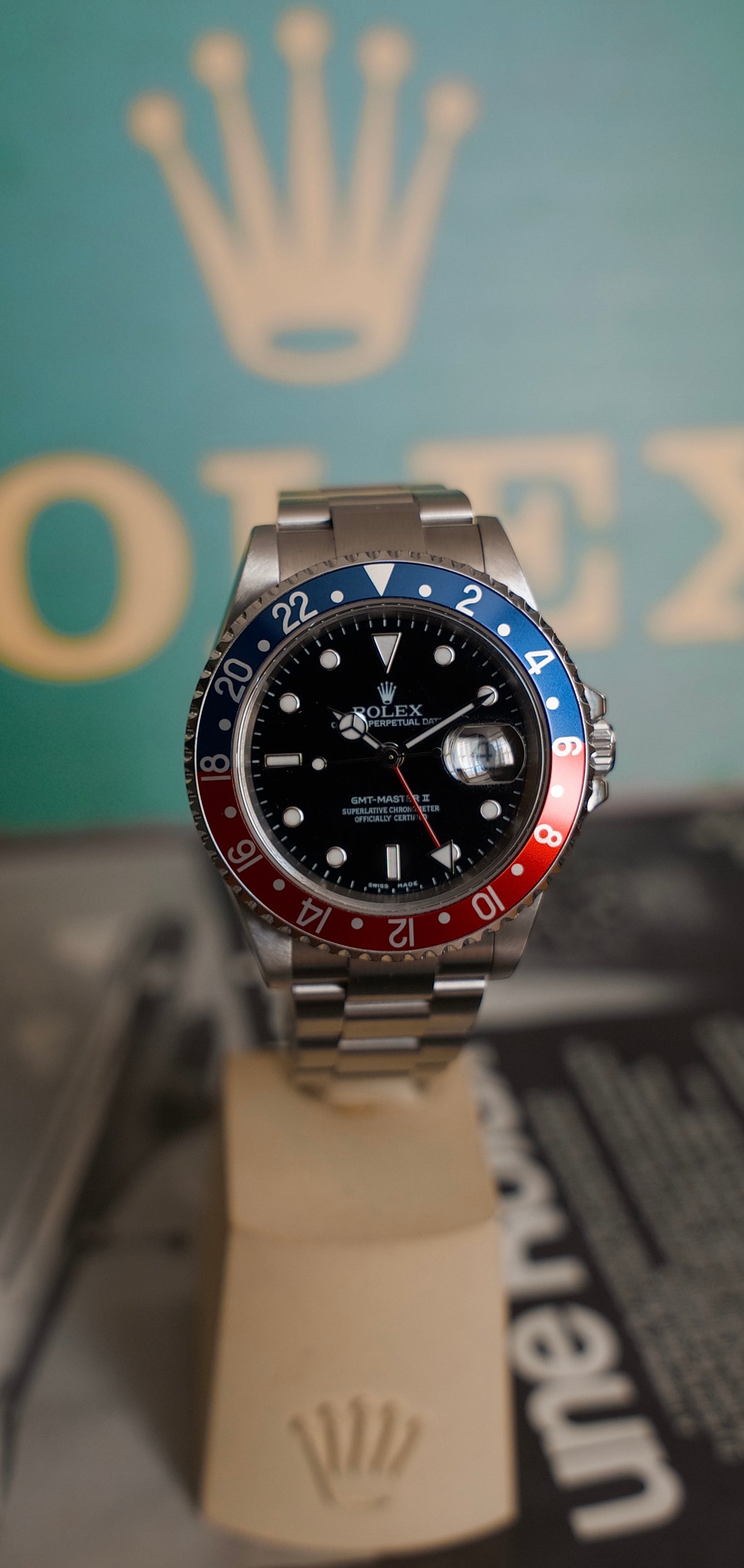 Rolex GMT-Master II 16710 Pepsi Full Set – Série F 2005