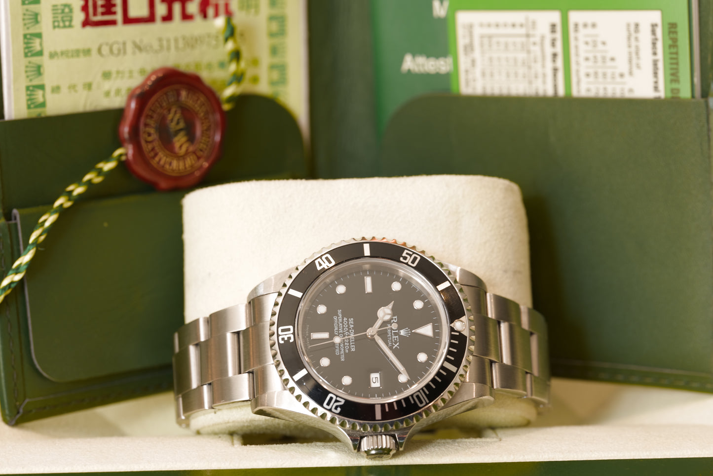 Rolex Sea-Dweller 16600 série F non polie