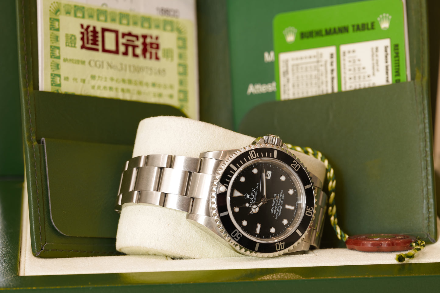 Rolex Sea-Dweller 16600 série F non polie