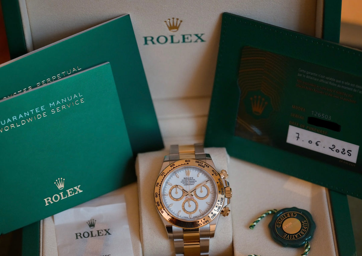 ROLEX COSMOGRAPH DAYTONA 126503 — JUIN 2025